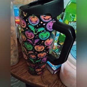 Halloween Pumpkin Travel Mug